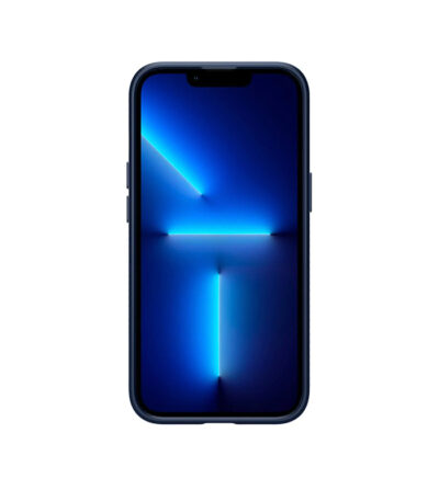 Leather Case iPhone 12 Deep Violet - Image 3